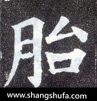 胎毛笔字楷书