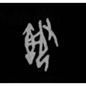 殷墟甲骨文·挚
