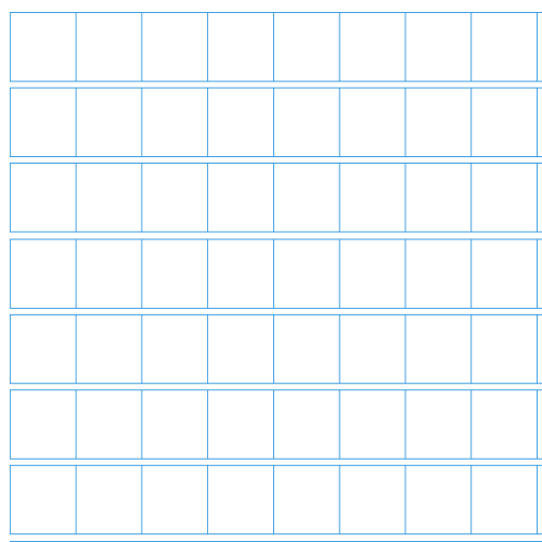 田字格WORD空白模板PDF